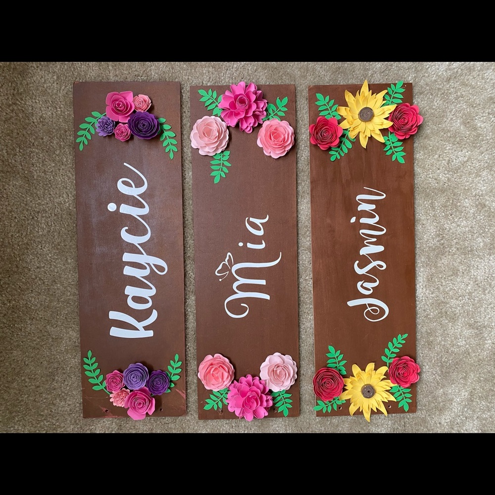 Signs with you names